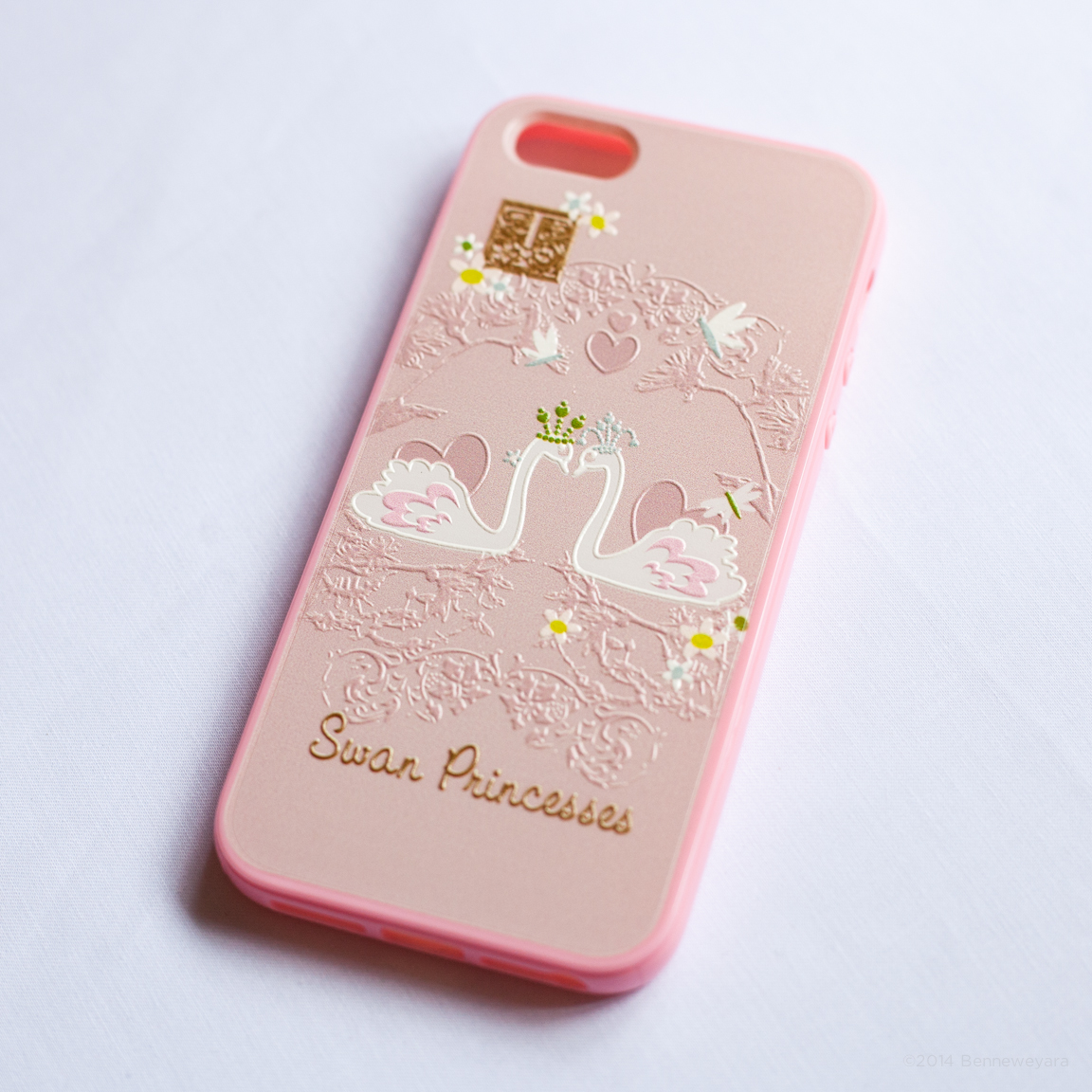 Apple iPhone 5 5s Hardcase Swan Princess Koleksi Kirana